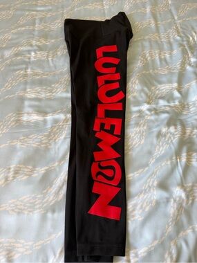 Disney X Lululemon Black Leggings